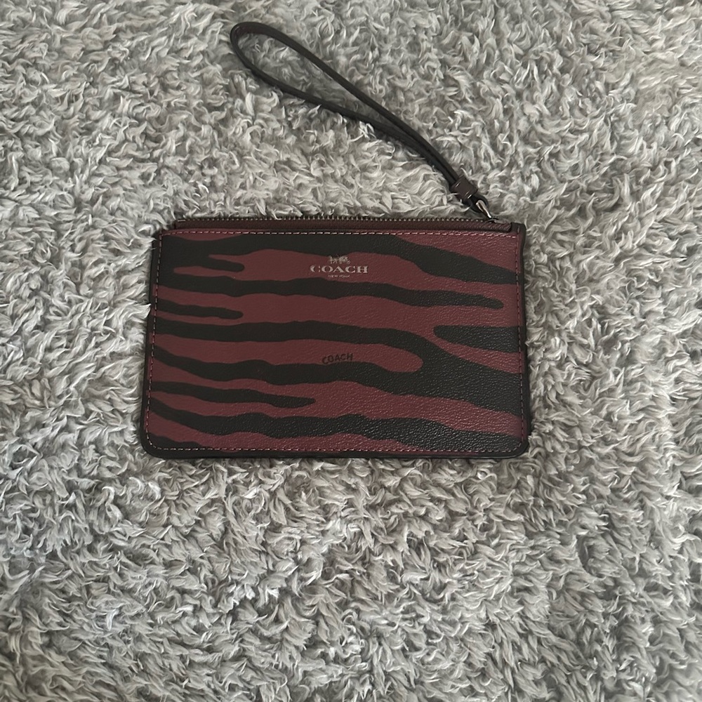 COACH Large Corner Zip Wristlet